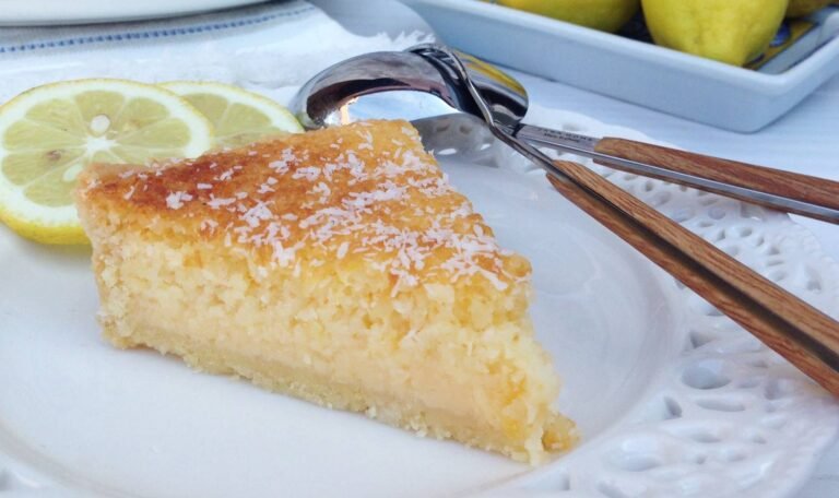 Tarte à la noix de coco