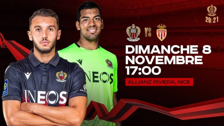 Monaco remporte le derby à Nice