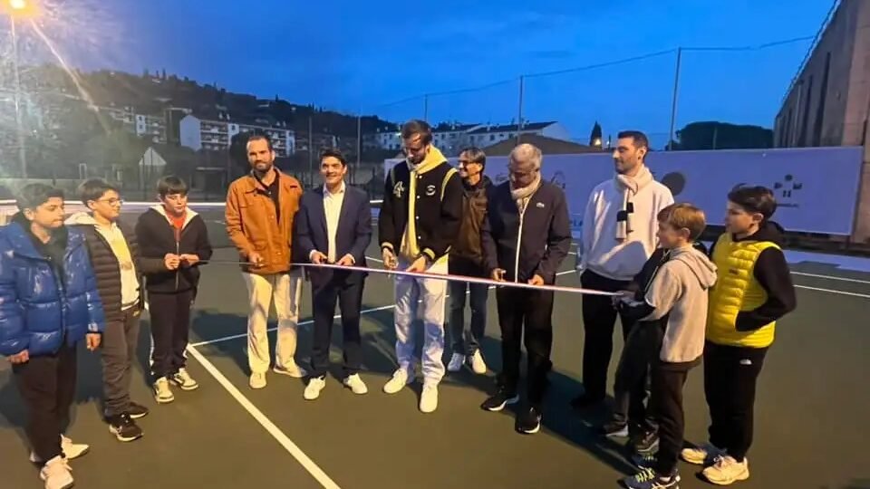 Grasse Inaugure le Court Daniil Medvedev