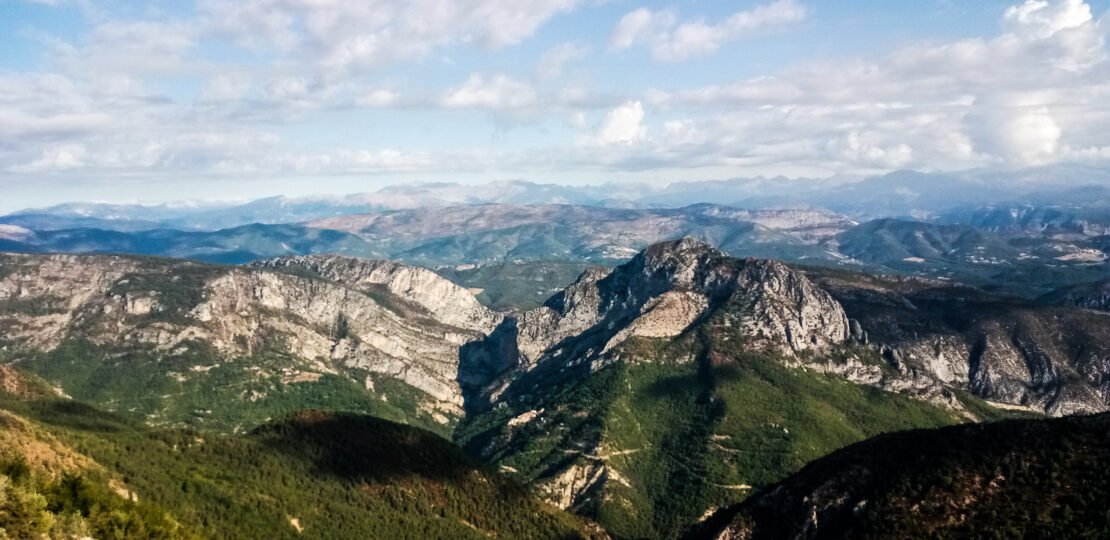 Traversée des crêtes des montagnes de Thorenc et du Cheiron