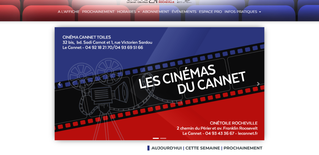 Le Cannet modernise son offre cinématographique