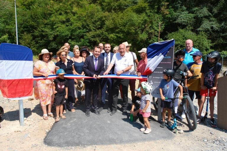 E Pumptrack « Charles Cottalorda », inaugure l’avenir après la tempête Alex