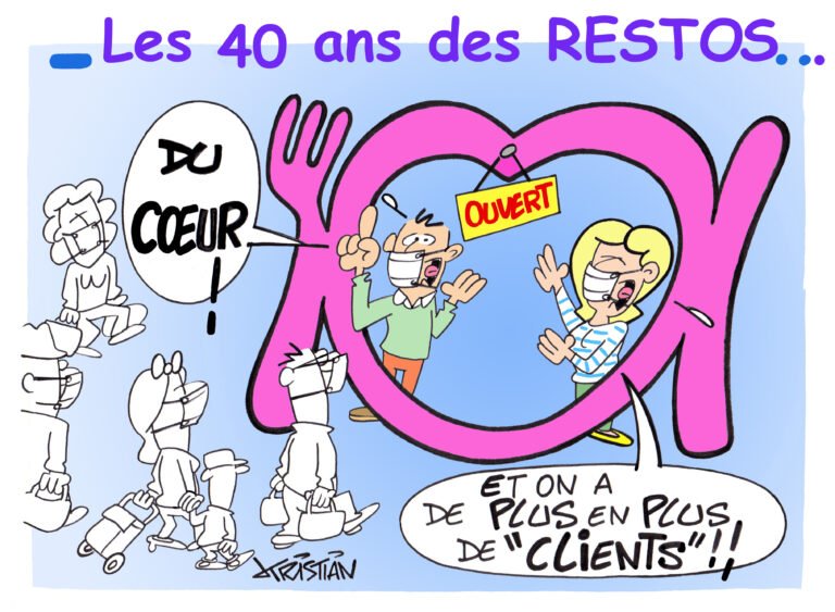 Les Restos du Cœur : 40 ans de solidarité,