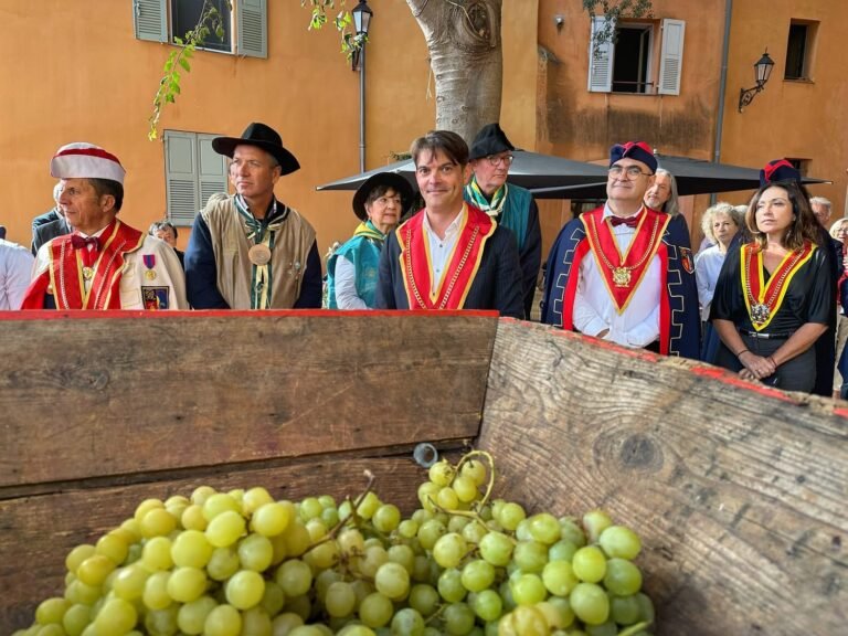 Grasse célèbre les vendanges dans la convivialité et la tradition