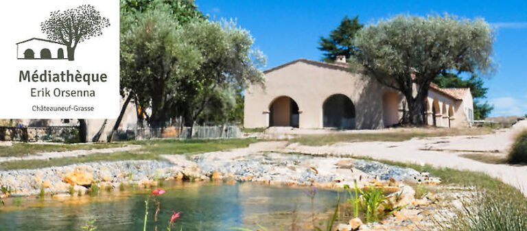 Médiathèque Erik Orsenna : un nouveau lieu de savoir et de partage à Châteauneuf-Grasse
