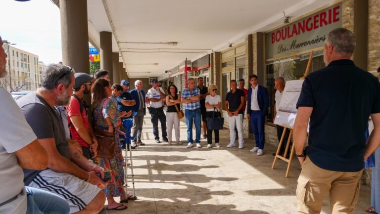 Lancement des travaux de requalification de la rue des Grillons,