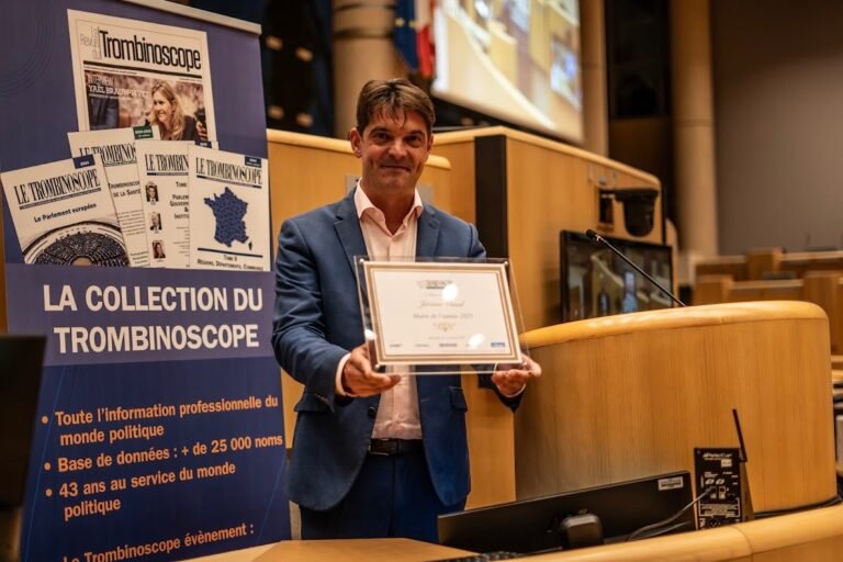 Jérôme Viaud élu “Maire de l’année” des Alpes-Maritimes par Le Trombinoscope !