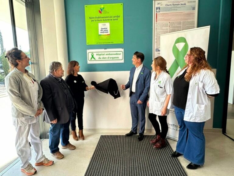 Le Centre Hospitalier devient “Hôpital Ambassadeur du Don d’Organes”