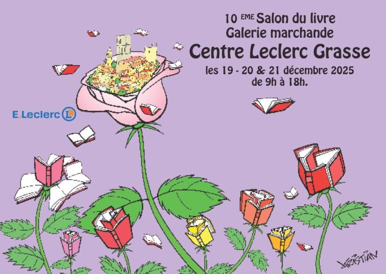 Salon du livre de Grasse : une absence engagée au service de la culture et des auteurs