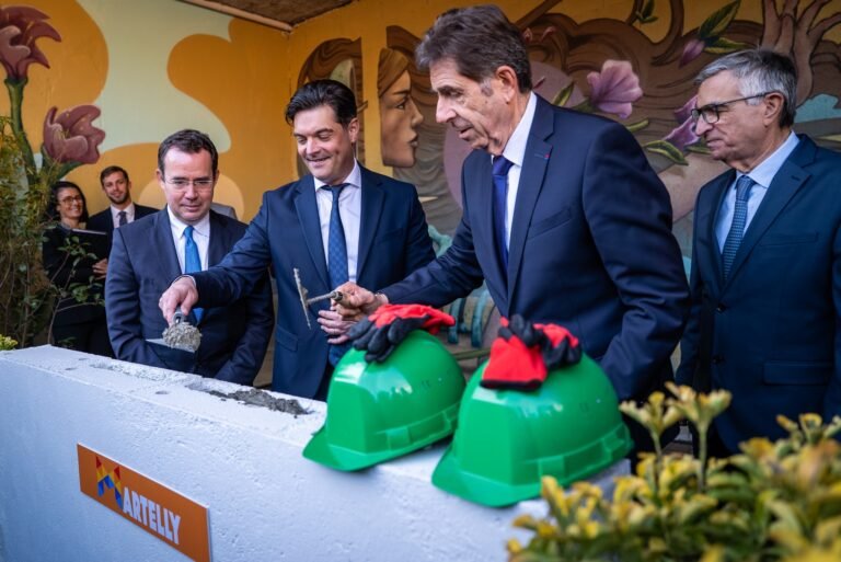 Présentation des vœux aux Grassois par Jérôme Viaud,