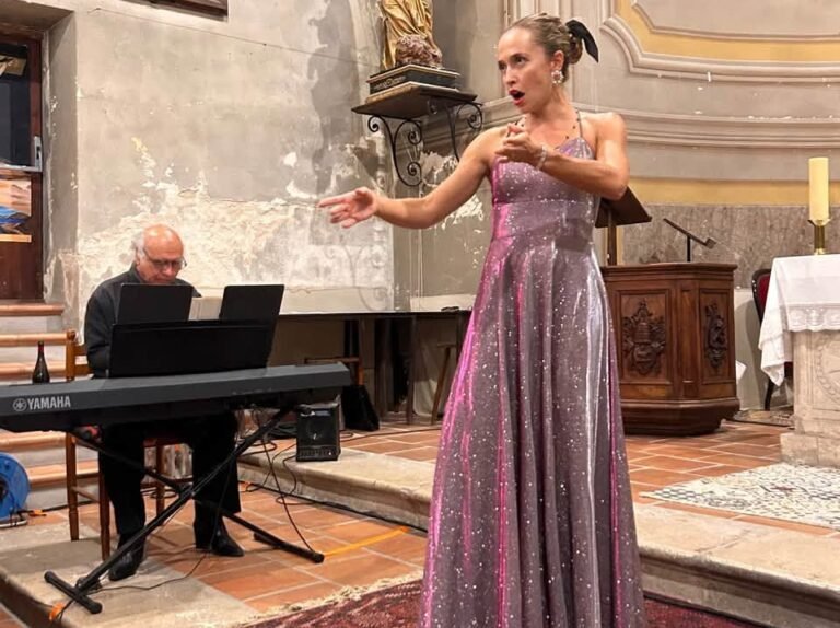Et le bel canto au cœur du village !
